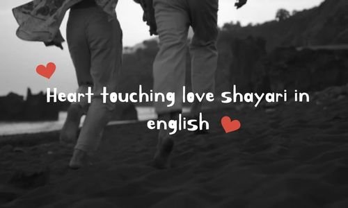 Heart touching love shayari in english